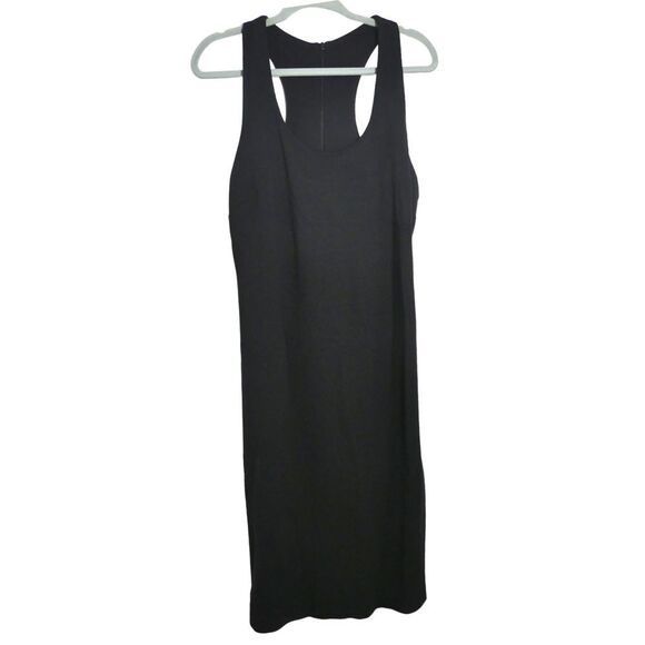 Boston Proper Women's Black Stretch Bodycon Dress Size 12 Cocktail Party - Picture 1 of 7